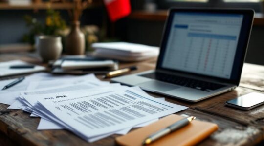 bureau avec ordinateur en France